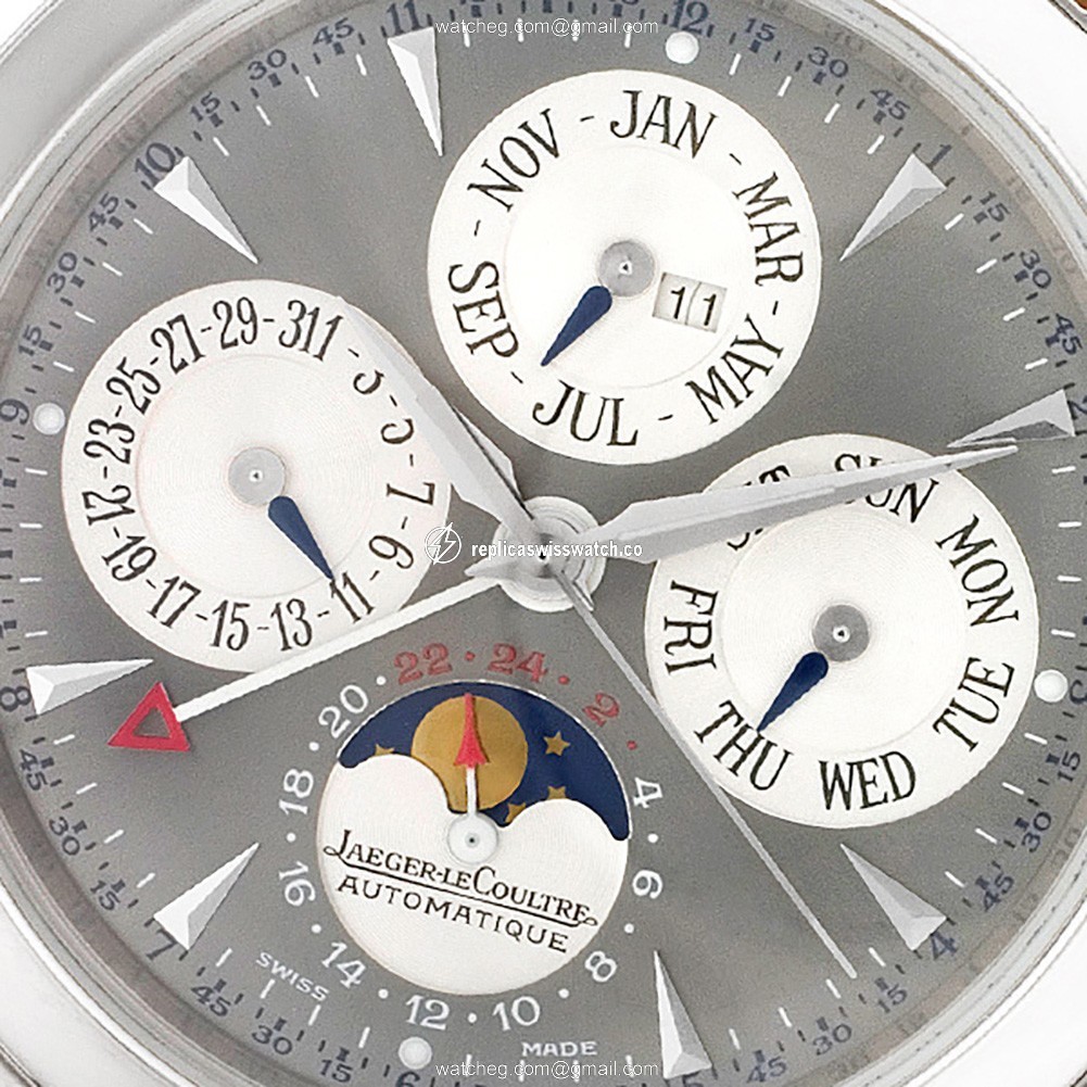 Jaeger LeCoultre 146.3.95 Master Compressor Automatic Male 18k White Gold Watches Jaeger LeCoultre 146.3.95 Master Compressor Automatic Male 18k White Gold Watches