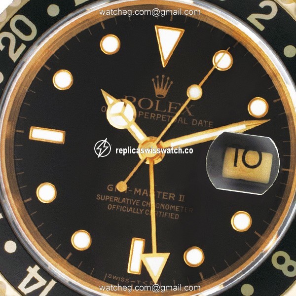 Rolex 16718 GMT-Master II Automatic Male 18k yellow gold Watches Rolex 16718 GMT-Master II Automatic Male 18k yellow gold Watches