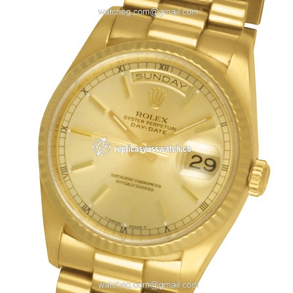 Rolex 18238 Day-Date Automatic Male 18k yellow gold Watches Rolex 18238 Day-Date Automatic Male 18k yellow gold Watches