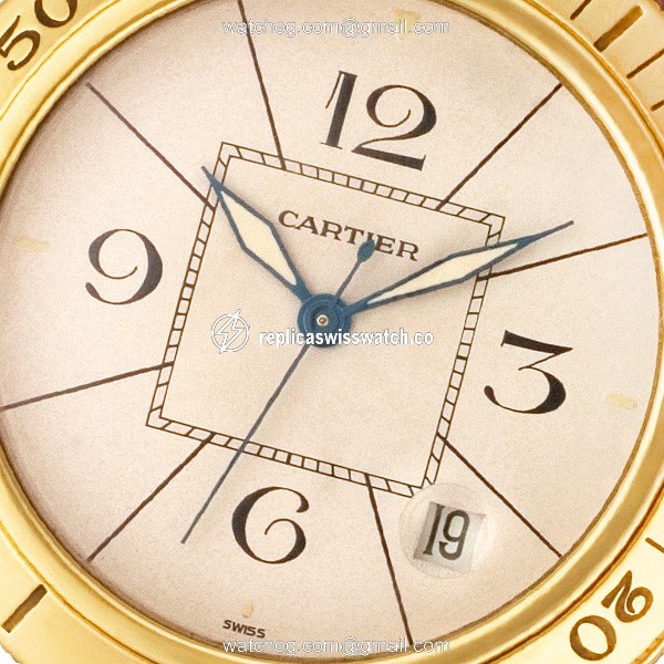 Cartier 1989 Pasha Automatic Male 18k yellow gold Watches Cartier 1989 Pasha Automatic Male 18k yellow gold Watches