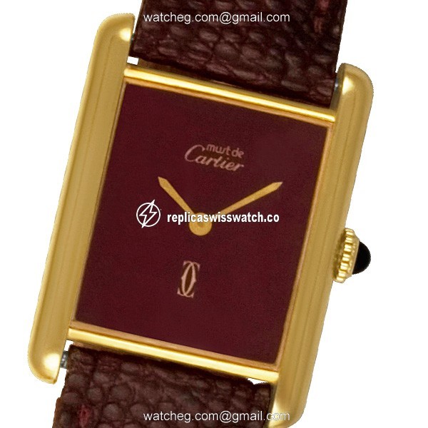 Cartier Cartier 1790 Tank Manual Male plaque Watches Cartier Cartier 1790 Tank Manual Male plaque Watches