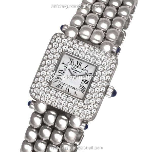 Chopard 10/6115-23 Classic Quartz Female 18k White Gold Watches Chopard 10/6115-23 Classic Quartz Female 18k White Gold Watches