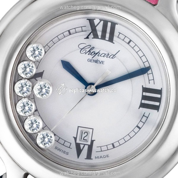 Chopard 27/8238-23 Happy Sport Quartz Female Stainless Steel Watches Chopard 27/8238-23 Happy Sport Quartz Female Stainless Steel Watches