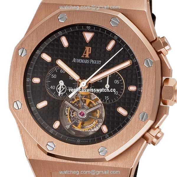 Audemars Piguet 25977or.oo.d002cr.01 Royal Oak Tourbillon Manual Male 18k Pink Gold Watches Audemars Piguet 25977or.oo.d002cr.01 Royal Oak Tourbillon Manual Male 18k Pink Gold Watches