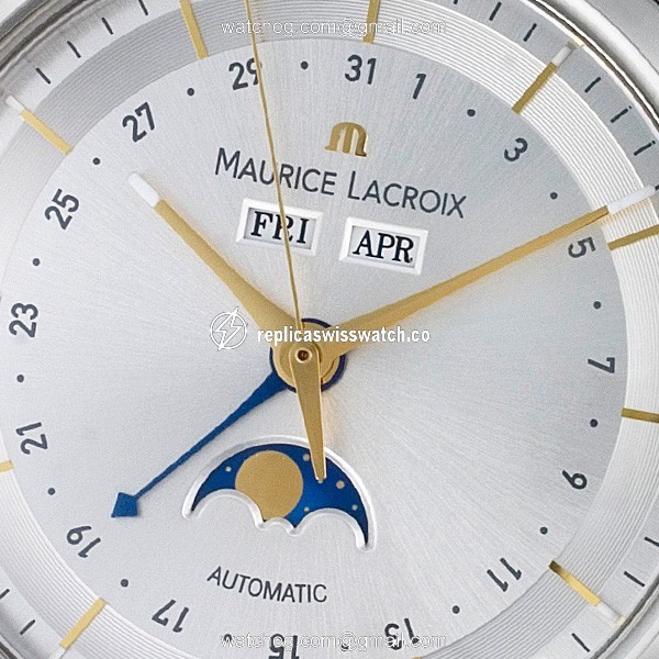 Maurice Lacroix LC6068-ss001-131 Les Classiques Phase Automatic Male Stainless Steel Watches Maurice Lacroix LC6068-ss001-131 Les Classiques Phase Automatic Male Stainless Steel Watches