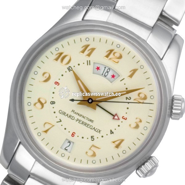 Girard Perregaux 4940 Traveller Automatic Male Stainless Steel Watches Girard Perregaux 4940 Traveller Automatic Male Stainless Steel Watches