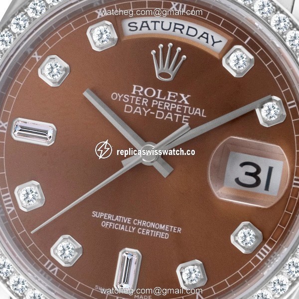 Rolex 118346 Day-Date Automatic Male Platinum Watches Rolex 118346 Day-Date Automatic Male Platinum Watches