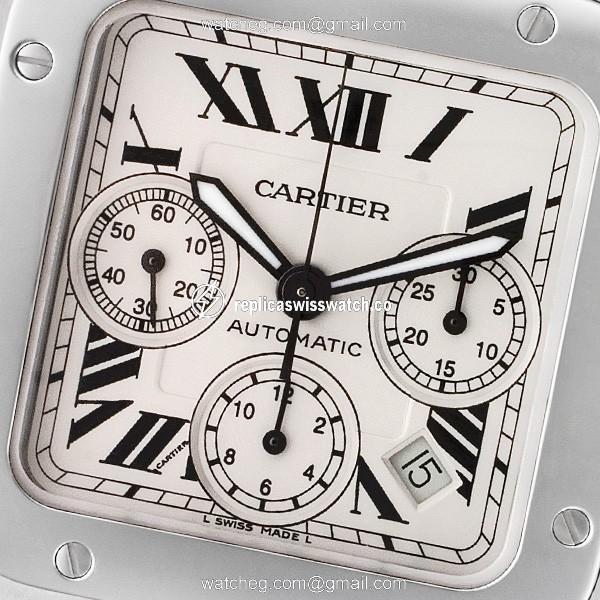 Cartier W2090X8 Santos 100 Automatic Male Stainless Steel Watches Cartier W2090X8 Santos 100 Automatic Male Stainless Steel Watches