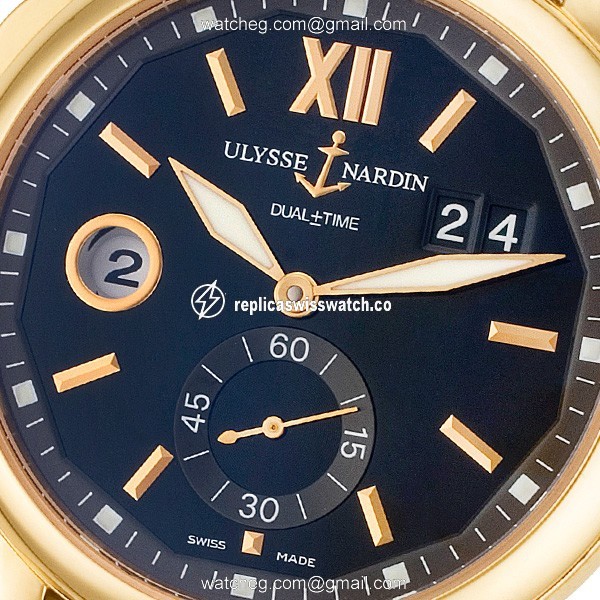 Ulysse Nardin 246-55 GMT-Master II Automatic Male 18k yellow gold Watches Ulysse Nardin 246-55 GMT-Master II Automatic Male 18k yellow gold Watches