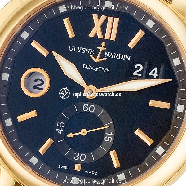 Ulysse Nardin 246-55 GMT-Master II Automatic Male 18k yellow gold Watches Ulysse Nardin 246-55 GMT-Master II Automatic Male 18k yellow gold Watches