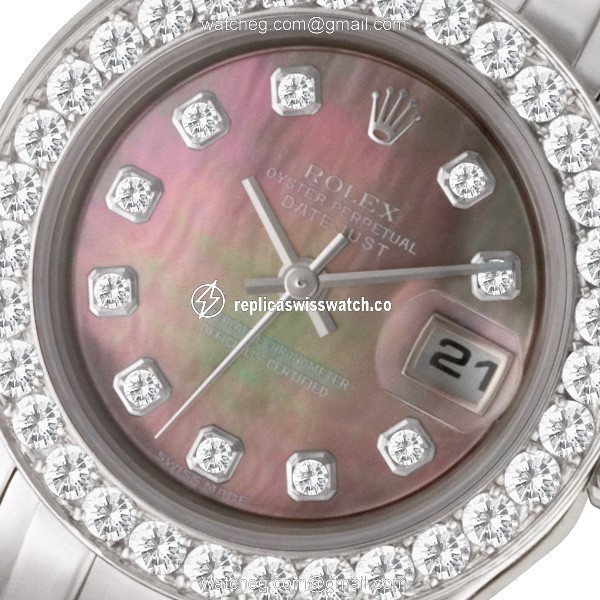 Rolex 80299 Pearlmaster Automatic Female 18k White Gold Watches Rolex 80299 Pearlmaster Automatic Female 18k White Gold Watches