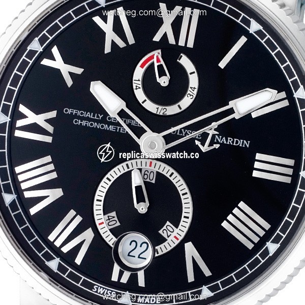 Ulysse Nardin 1183-122 Marine Chronometer Automatic Male Stainless Steel Watches Ulysse Nardin 1183-122 Marine Chronometer Automatic Male Stainless Steel Watches