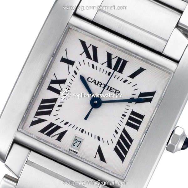 Cartier W51002Q3 Tank Francaise Automatic Male Stainless Steel Watches Cartier W51002Q3 Tank Francaise Automatic Male Stainless Steel Watches