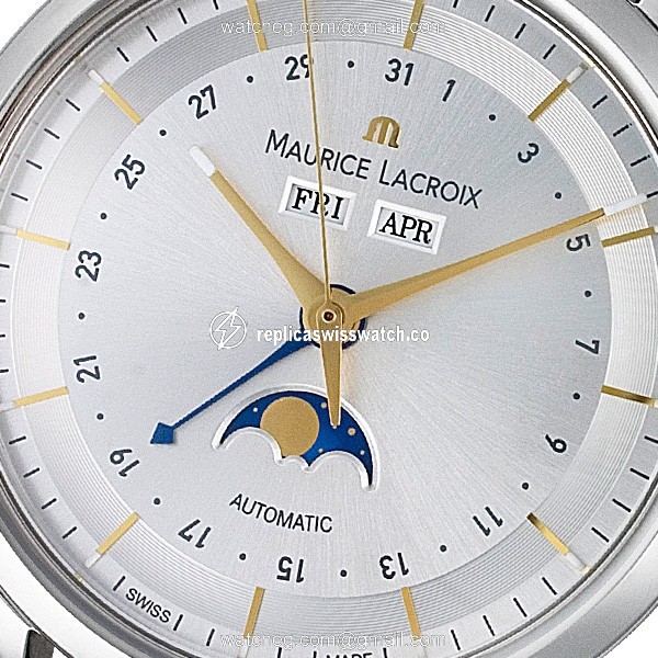 Maurice Lacroix LC6068-ss001-131 Les Classiques Phase Automatic Male Stainless Steel Watches Maurice Lacroix LC6068-ss001-131 Les Classiques Phase Automatic Male Stainless Steel Watches