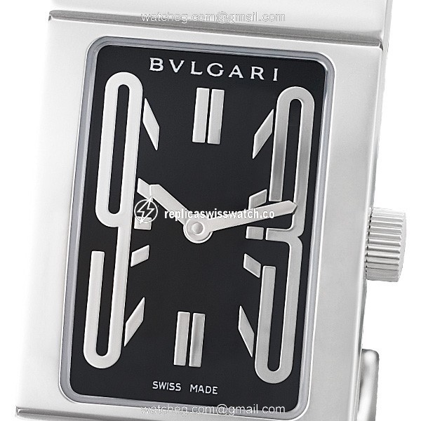Bvlgari rt39s Rettangolo Quartz Female Stainless Steel Watches Bvlgari rt39s Rettangolo Quartz Female Stainless Steel Watches