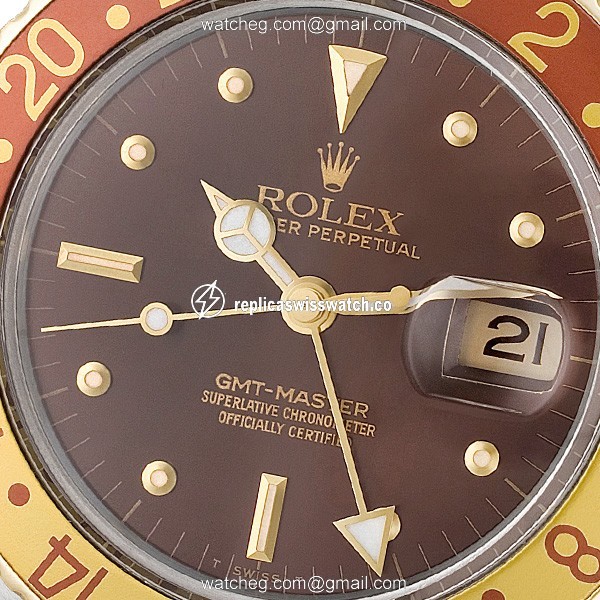 Rolex 16753 GMT-Master Automatic Male Stainless Steel Watches Rolex 16753 GMT-Master Automatic Male Stainless Steel Watches