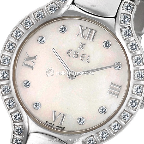 Ebel e9157428-20 Beluga Quartz Female Stainless Steel Watches Ebel e9157428-20 Beluga Quartz Female Stainless Steel Watches