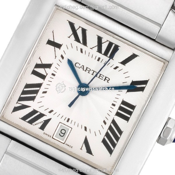 Cartier w51002Q3 Tank Francaise Automatic Male Stainless Steel Watches Cartier w51002Q3 Tank Francaise Automatic Male Stainless Steel Watches