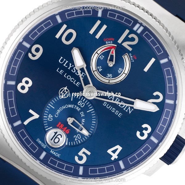 Ulysse Nardin 1183-126 Marine Chronometer Automatic Male Stainless Steel Watches Ulysse Nardin 1183-126 Marine Chronometer Automatic Male Stainless Steel Watches
