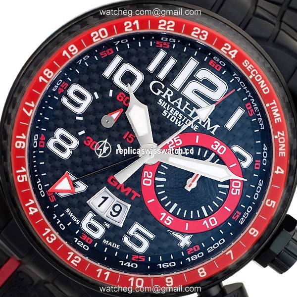 Graham 2BLCB.B10A Silverstone Stowe GMT Automatic Male Stainless Steel Watches Graham 2BLCB.B10A Silverstone Stowe GMT Automatic Male Stainless Steel Watches