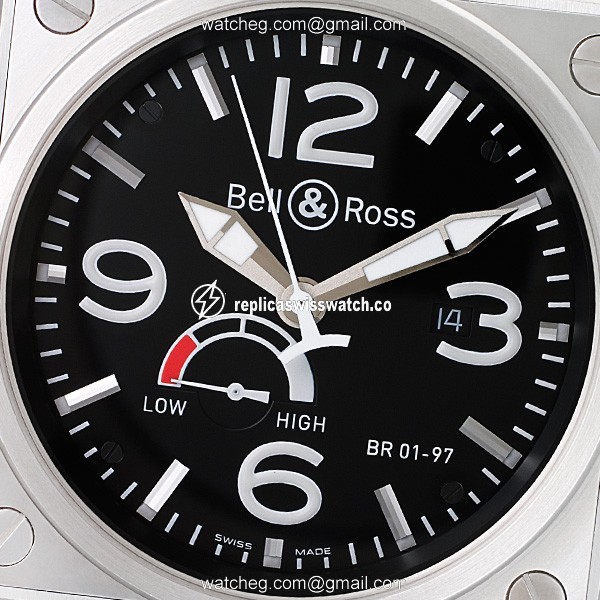 Bell & Ross BR01-97 Aviation Automatic Male Stainless Steel Watches Bell & Ross BR01-97 Aviation Automatic Male Stainless Steel Watches