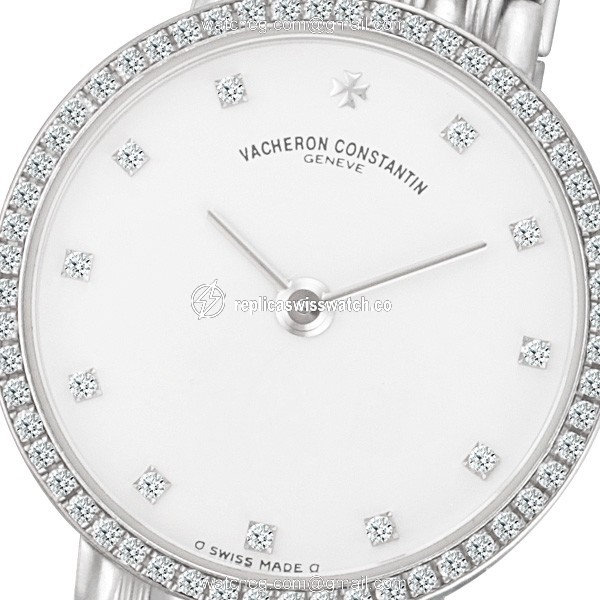 Vacheron Constantin 25693/454G patrimony Quartz Female 18k White Gold Watches Vacheron Constantin 25693/454G patrimony Quartz Female 18k White Gold Watches