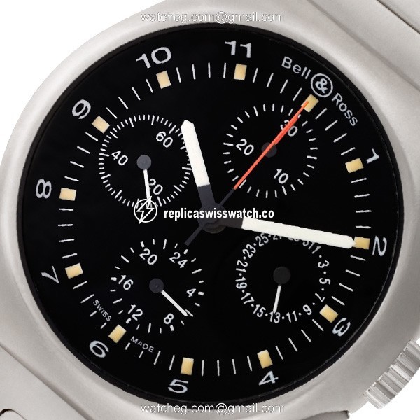 Bell & Ross 324 Space 3 GMT-24H Automatic Male Titanium Watches Bell & Ross 324 Space 3 GMT-24H Automatic Male Titanium Watches