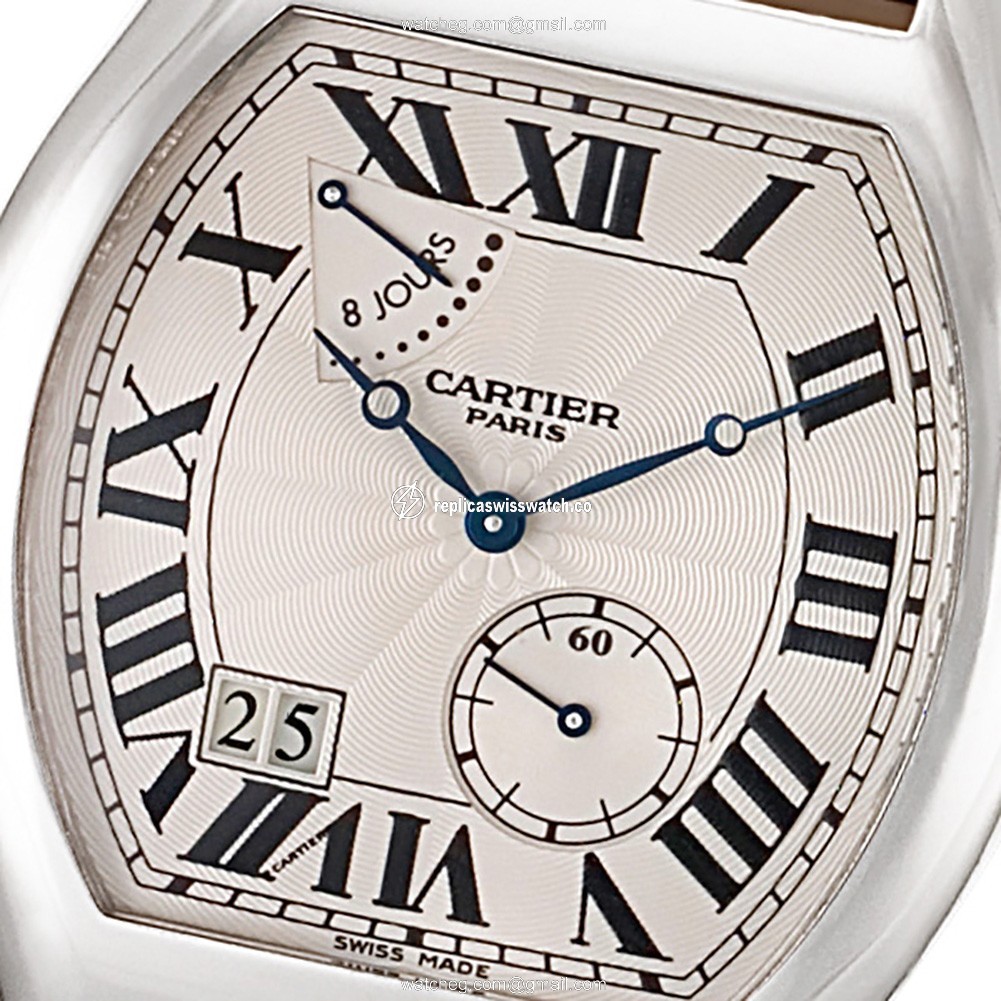 Cartier w1545951 Tortue Manual Male 18k White Gold Watches Cartier w1545951 Tortue Manual Male 18k White Gold Watches