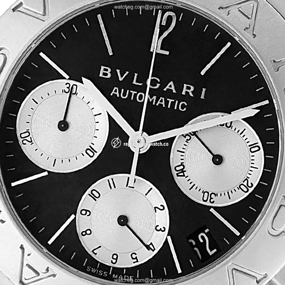 Bvlgari CH35S Diagono Automatic Male Stainless Steel Watches Bvlgari CH35S Diagono Automatic Male Stainless Steel Watches