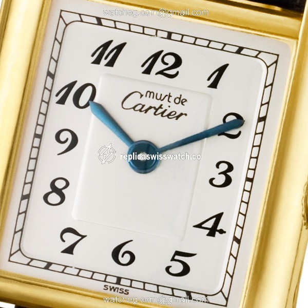 Cartier 45634 Tank Vermeil Quartz Female Vermeil Watches Cartier 45634 Tank Vermeil Quartz Female Vermeil Watches