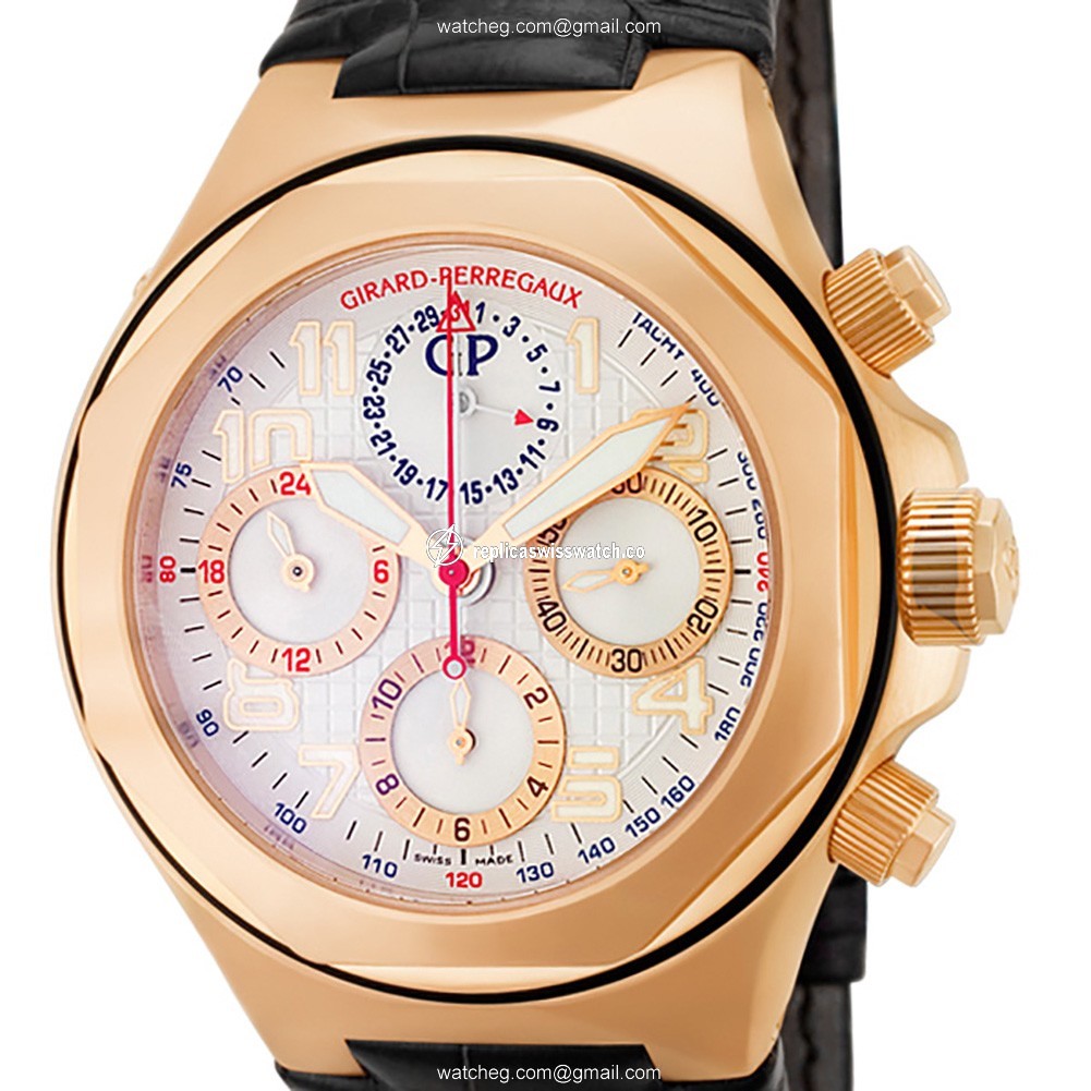 Girard Perregaux 80180-52-112-BBEA Laureato Automatic Male 18k rose gold Watches Girard Perregaux 80180-52-112-BBEA Laureato Automatic Male 18k rose gold Watches
