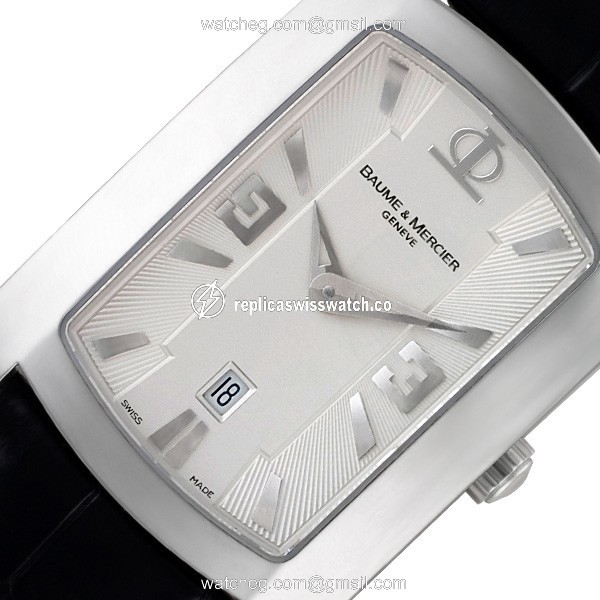 Baume & Mercier 65455 Hampton Quartz Male Stainless Steel Watches Baume & Mercier 65455 Hampton Quartz Male Stainless Steel Watches