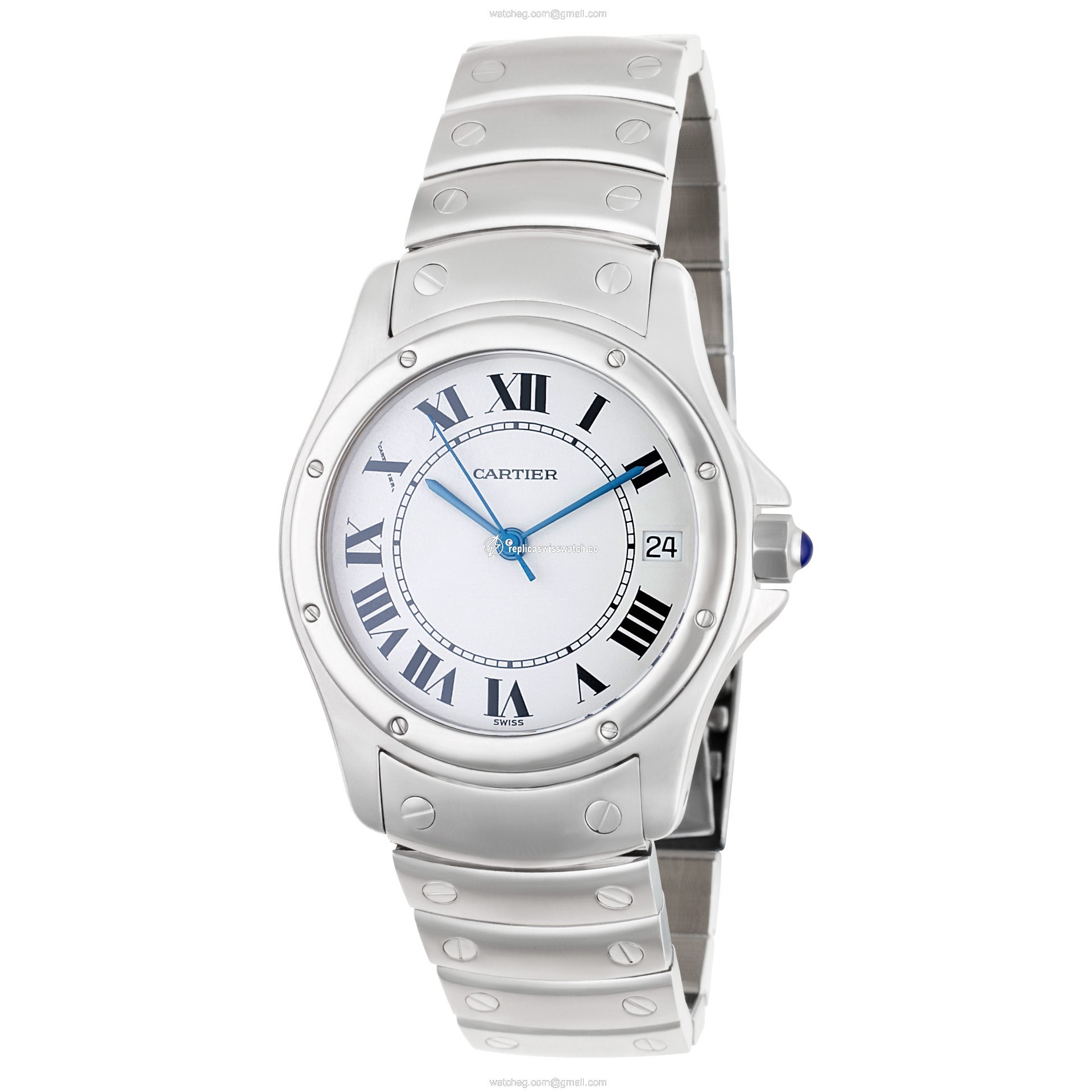 Cartier 1920 Santos Automatic Unisex Stainless Steel Watches Cartier 1920 Santos Automatic Unisex Stainless Steel Watches