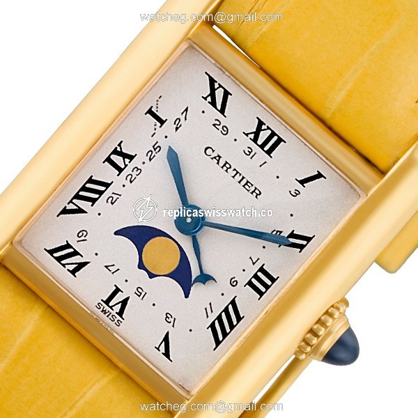 Cartier Cartier 1795 Tank Quartz Female 18k yellow gold Watches Cartier Cartier 1795 Tank Quartz Female 18k yellow gold Watches