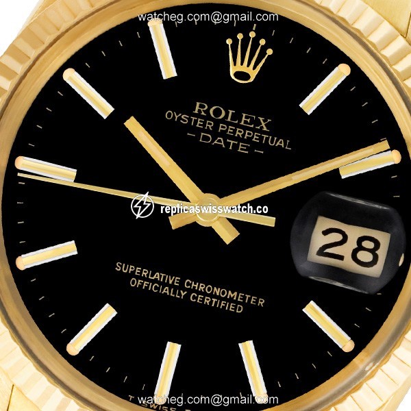 Rolex 1503 Date Automatic Male 14k yellow gold Watches Rolex 1503 Date Automatic Male 14k yellow gold Watches