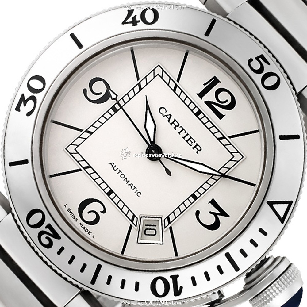 Cartier W31080M7 Pasha Seatimer Automatic Male Stainless Steel Watches Cartier W31080M7 Pasha Seatimer Automatic Male Stainless Steel Watches