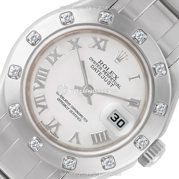 Rolex 80319 Pearlmaster Automatic Female 18k White Gold Watches Rolex 80319 Pearlmaster Automatic Female 18k White Gold Watches