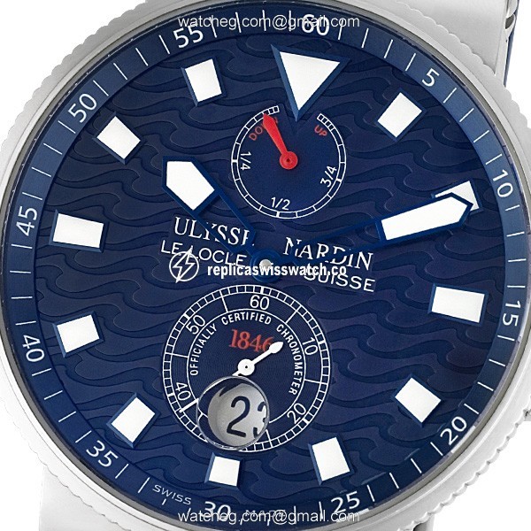 Ulysse Nardin 263-68 Maxi Marine Automatic Male Stainless Steel Watches Ulysse Nardin 263-68 Maxi Marine Automatic Male Stainless Steel Watches