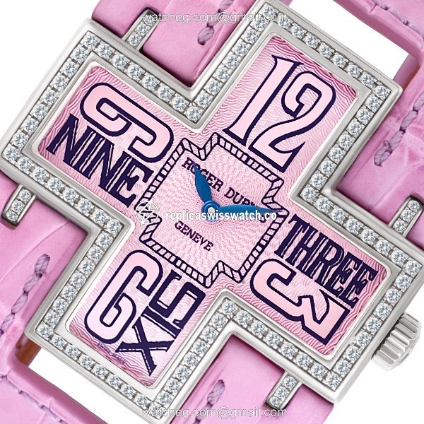 Roger Dubuis 031/888 Follow Me Quartz Female 18k White Gold Watches Roger Dubuis 031/888 Follow Me Quartz Female 18k White Gold Watches
