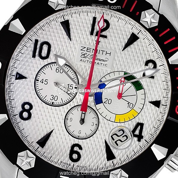 Zenith 03 El Primero Automatic Male Stainless Steel Watches Zenith 03 El Primero Automatic Male Stainless Steel Watches