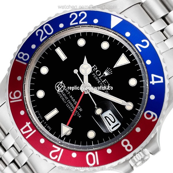 Rolex 16750 GMT-Master II Automatic Male Stainless Steel Watches Rolex 16750 GMT-Master II Automatic Male Stainless Steel Watches