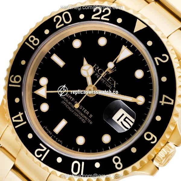 Rolex 16718 GMT-Master II Automatic Male 18k yellow gold Watches Rolex 16718 GMT-Master II Automatic Male 18k yellow gold Watches