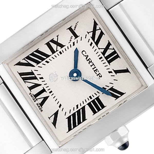 Cartier w5001253 Tank Francaise Quartz Female 18k White Gold Watches Cartier w5001253 Tank Francaise Quartz Female 18k White Gold Watches