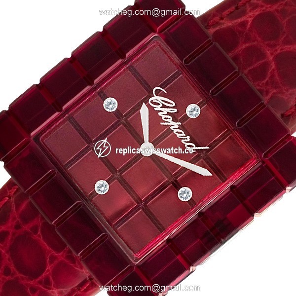 Chopard 12/7780 Be Mad Quartz Female red resin Watches Chopard 12/7780 Be Mad Quartz Female red resin Watches