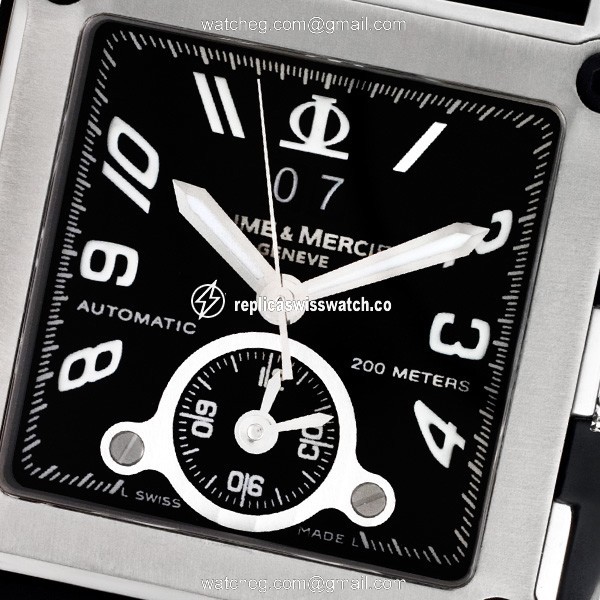 Baume & Mercier 65590 Hampton Automatic Male Stainless Steel Watches Baume & Mercier 65590 Hampton Automatic Male Stainless Steel Watches