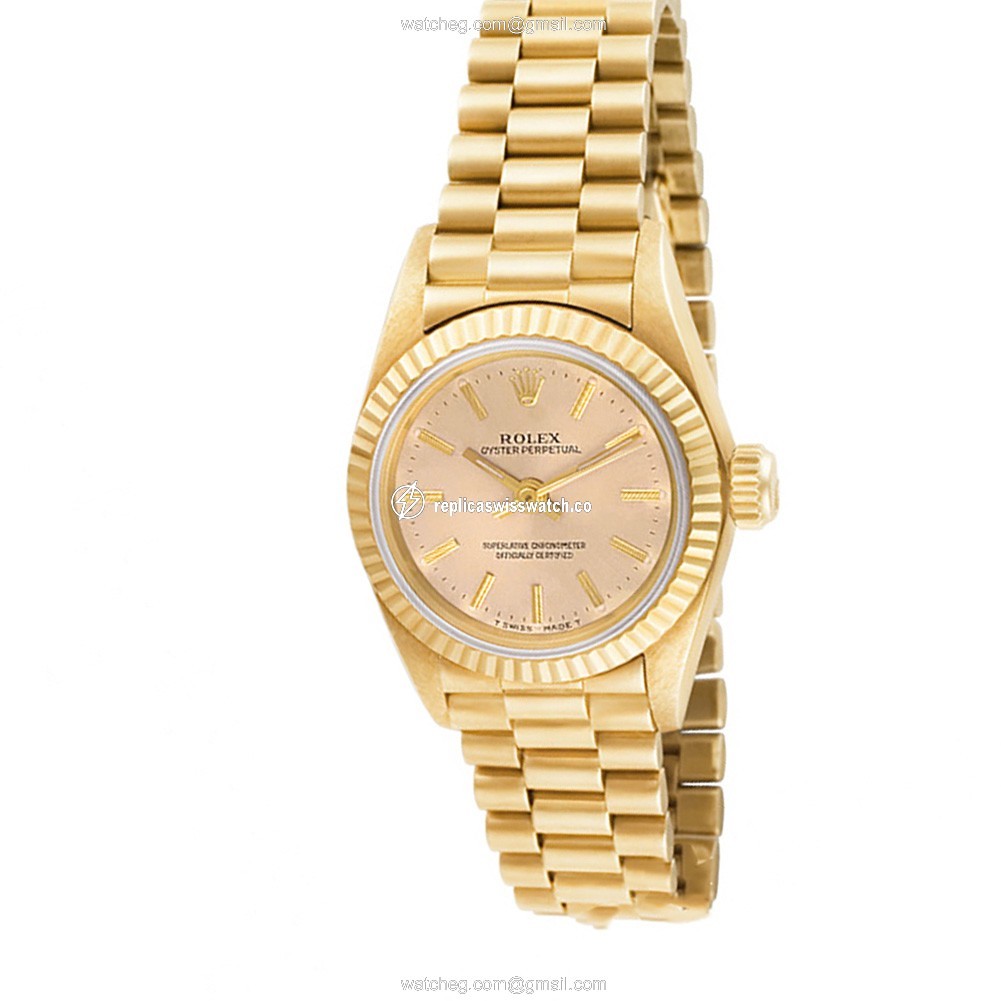 Rolex 67198 Oyster Perpetual Automatic Female 18k yellow gold Watches Rolex 67198 Oyster Perpetual Automatic Female 18k yellow gold Watches