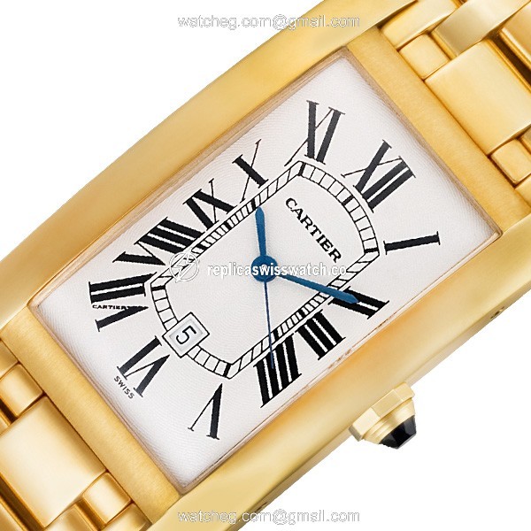 Cartier W26031K2 Americaine Tank Automatic Male 18k yellow gold Watches Cartier W26031K2 Americaine Tank Automatic Male 18k yellow gold Watches