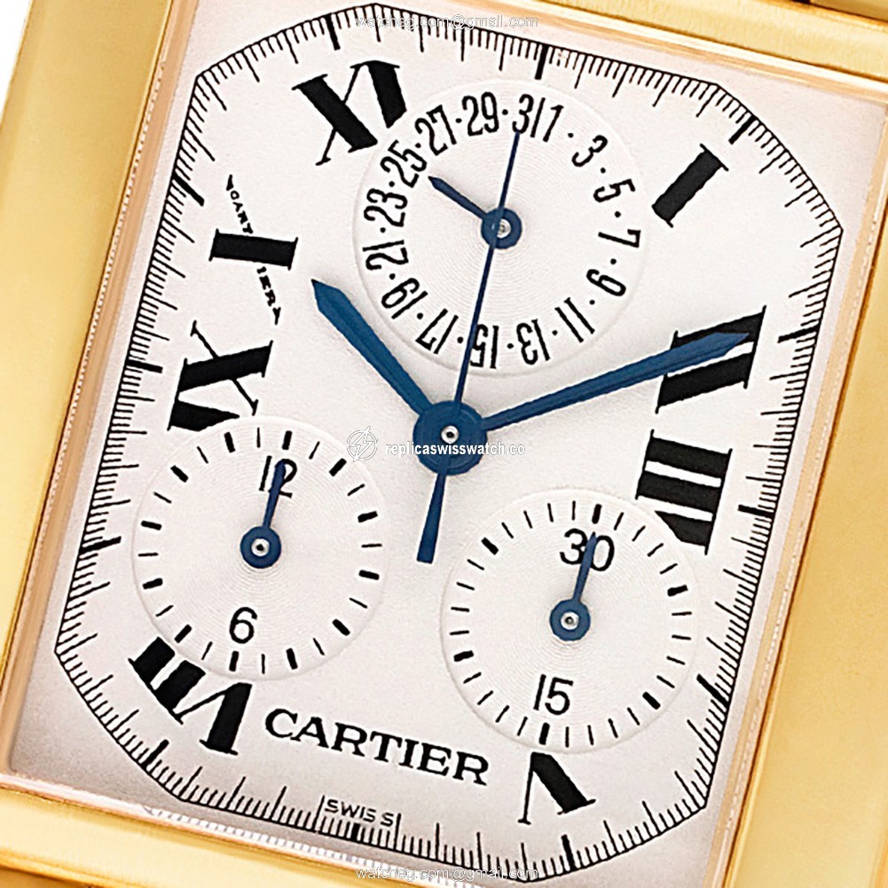 Cartier 1830 Tank Francaise Quartz Male 18k yellow gold Watches Cartier 1830 Tank Francaise Quartz Male 18k yellow gold Watches