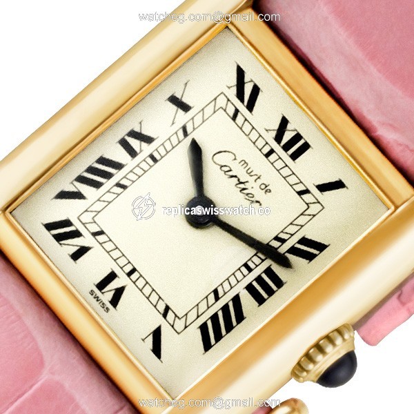 Cartier Cartier 1886 Tank Manual Unisex Stainless Steel & Gold Plated Watches Cartier Cartier 1886 Tank Manual Unisex Stainless Steel & Gold Plated Watches