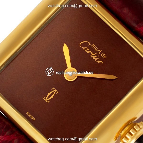 Cartier Cartier 1374 Tank Manual Female plaque Watches Cartier Cartier 1374 Tank Manual Female plaque Watches